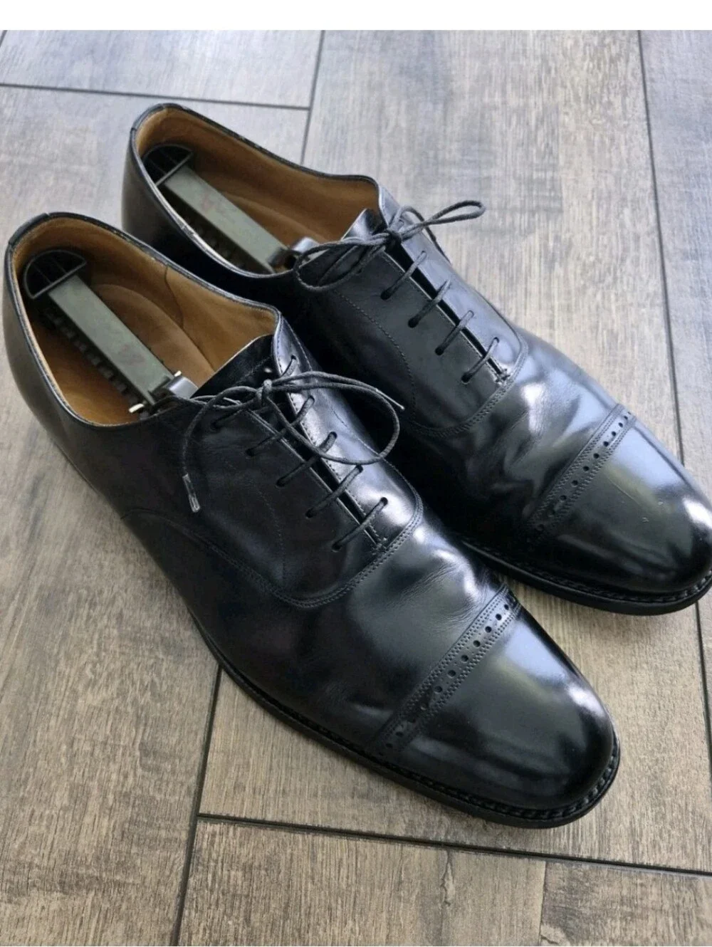 Church’s Custom Grade Men's Black Leather Shoes Size UK 10F ( US 11G )
